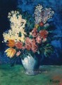 Fleurs 1901 kubistisch